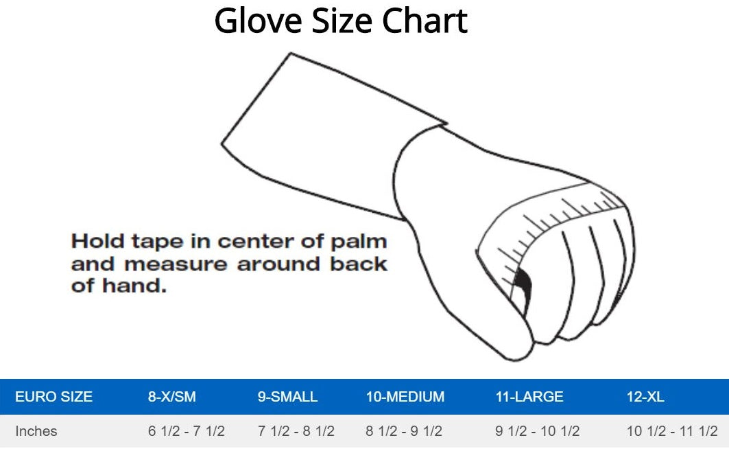 Sparco Glove Size Chart