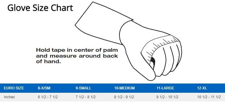 Sparco Glove Sizing