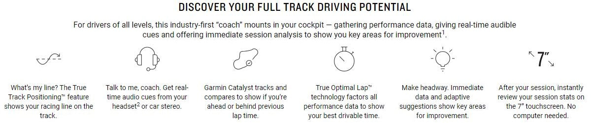 Garmin Catalyst Overview Graphic