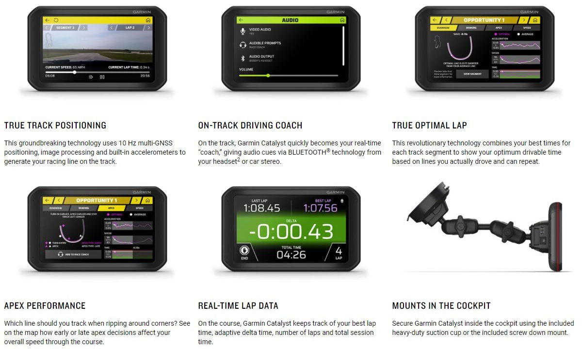 Garmin Catalyst Features Graphic 1