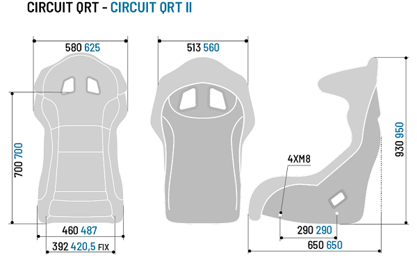 Sparco Circuit II QRT - Gaming Seat