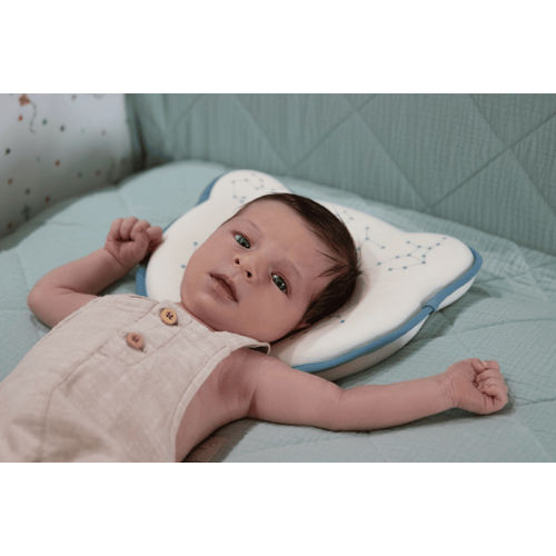 Almohada para Prevenir Plagiocefalia Cabeza Plana del Bebé, Ideal 0 a 12  Meses
