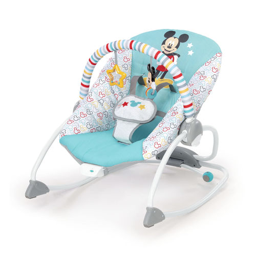 Bright Starts Disney Baby - Hamaca mecedora Mickey Mouse Original