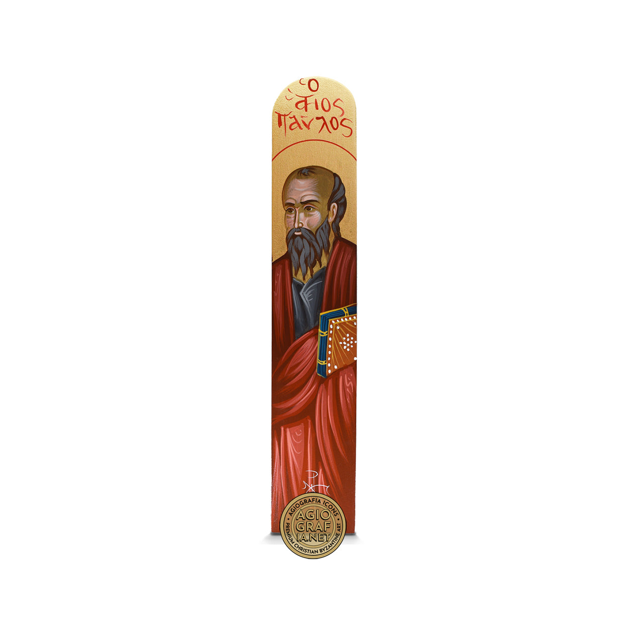 22 Karats Saint Yevgeny Rodionovorthodox Icon GOLD LEAVES -  Sweden