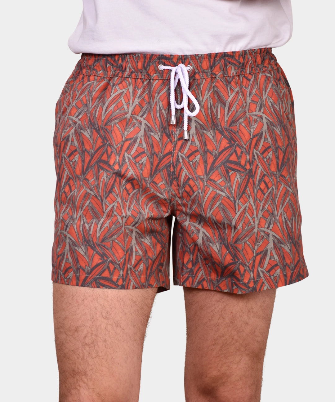 Swim Trunks Plant - Orange - Hugo Sthlm
