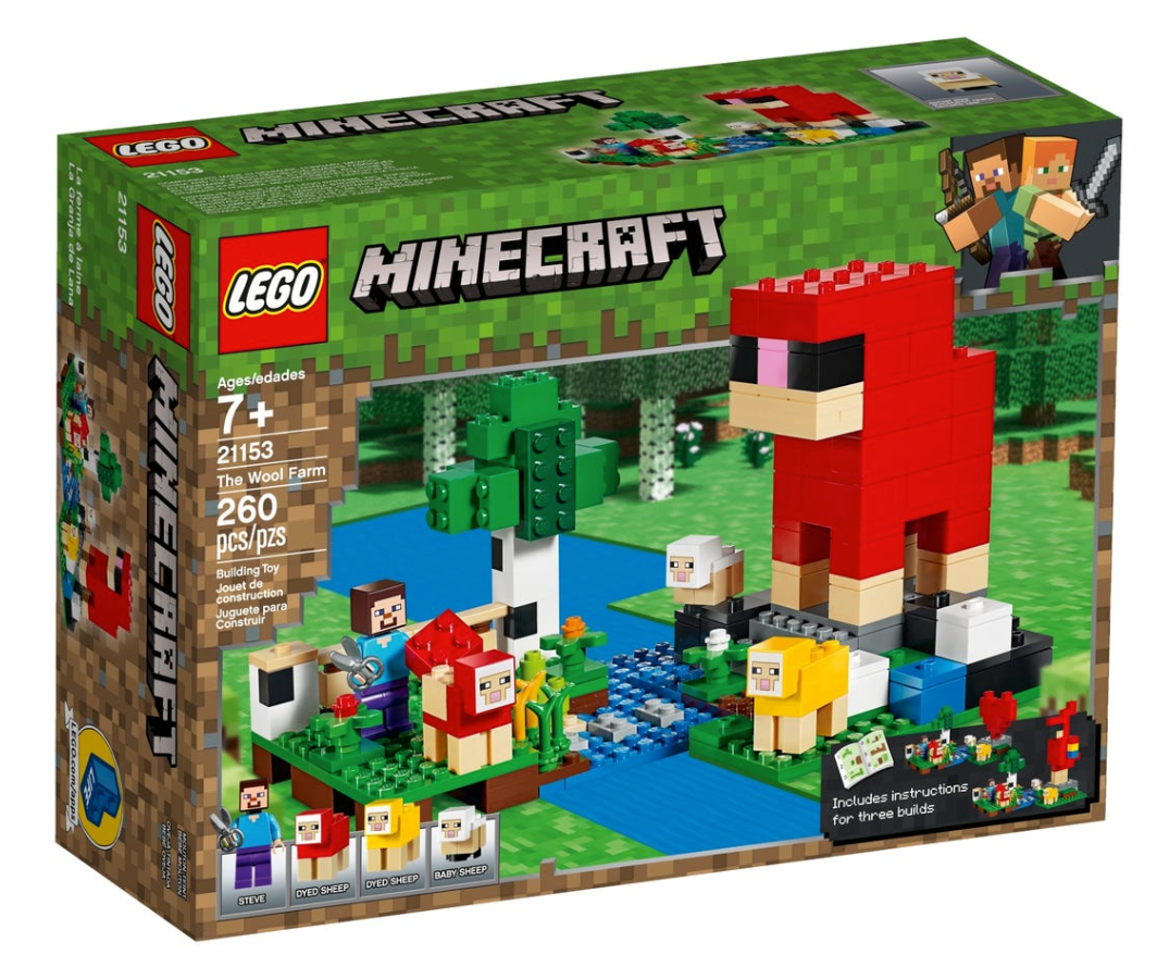 LEGO Sets - LEGO Minecraft 21153 The Wool Farm was sold for R509.99 on 4  Apr at 19:12 by CloudMallZA in Johannesburg (ID:564095754)