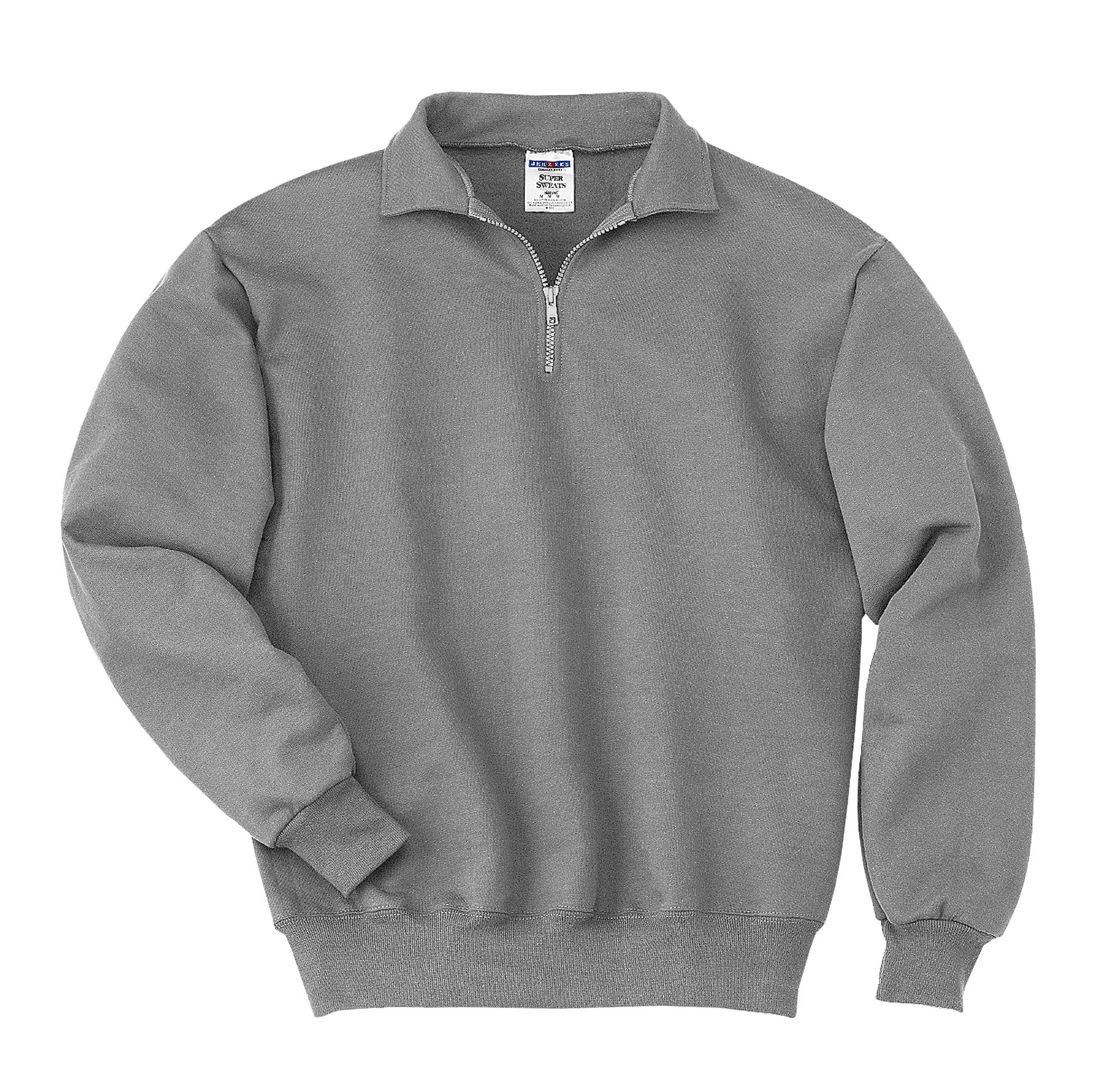 jerzees super sweats quarter zip