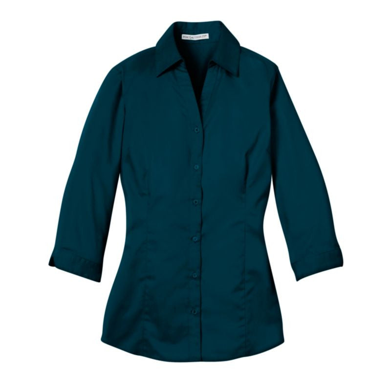 Port Authority Ladies 3/4 Sleeve Blouse L6290 | Epic Headwear Inc