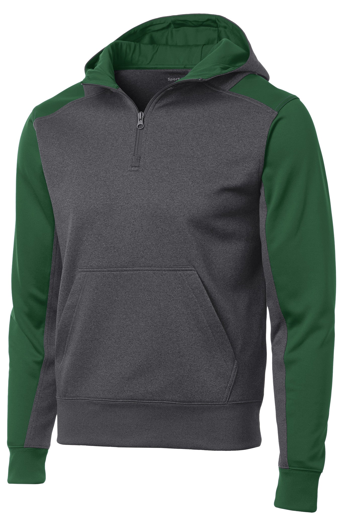 Kolibrie Billy Goat verteren Sport-Tek Colorblock Tech Fleece 1/4 Zip Hooded Sweatshirt ST249 | Epic  Headwear Inc