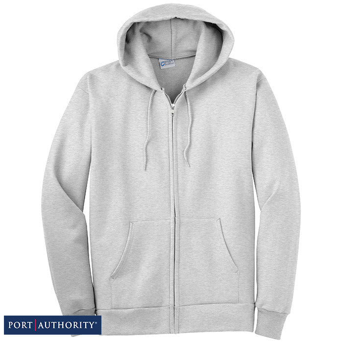 port and company zip up hoodie