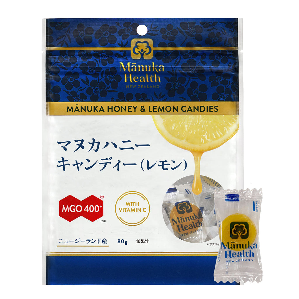 マヌカヘルス マヌカハニーキャンディー レモン 80g Manuka Health公式オンラインショップ Manukahealth公式オンラインショップ
