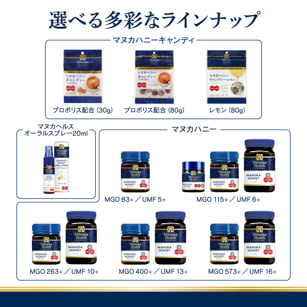 マヌカヘルス MGO573+/UMF16+ | MANUKA HEALTH公式オンラインショップ