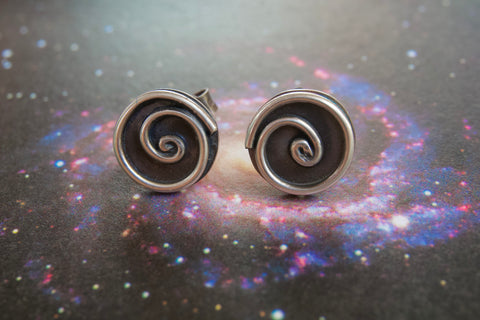 Mini Spiral Studs by Zoe Zoe Jewelry