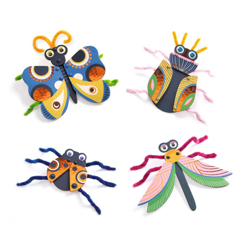 Djeco Art Yarn Bugs Threading Toys2learn