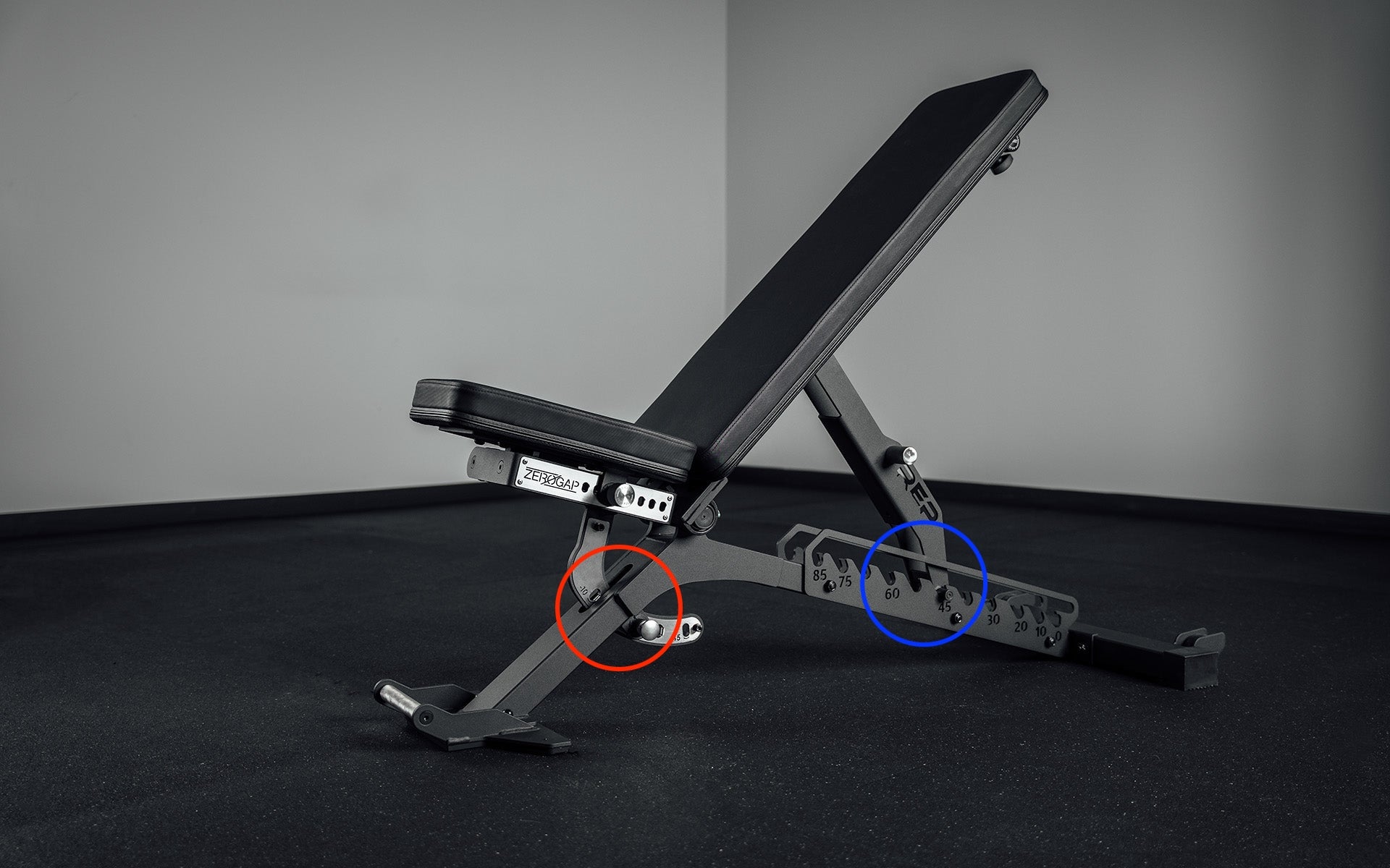 How to move the adjustable bench