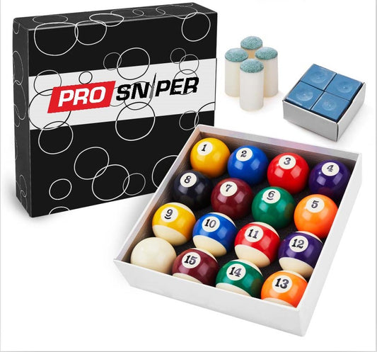  JAPER BEES Deluxe Billiard Ball/Pool Ball Set Complete 16balls  Regulation Size&Weight Resin Ball : Sports & Outdoors