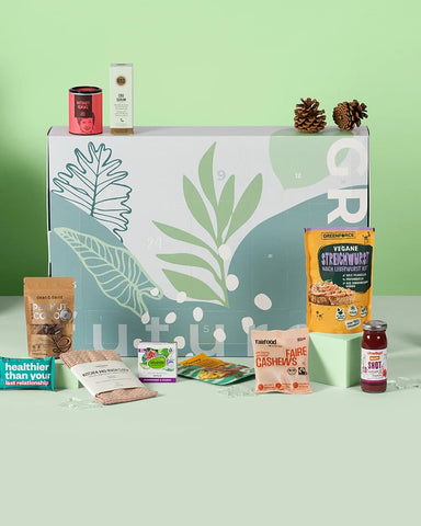 Besonderer Adventskalender Vegan Box 2023