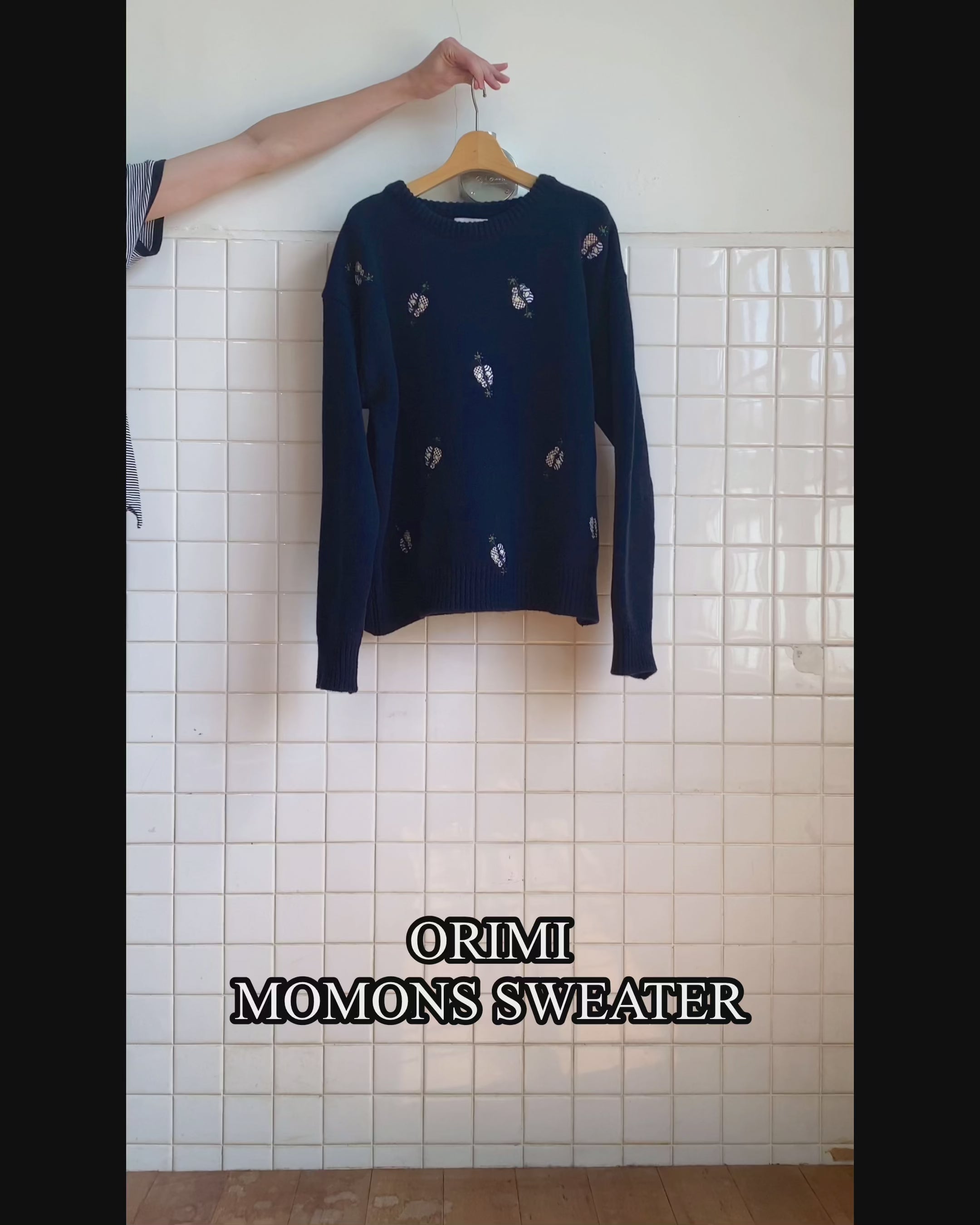 ORIMI MOMONS SWEATER – NORANEKO