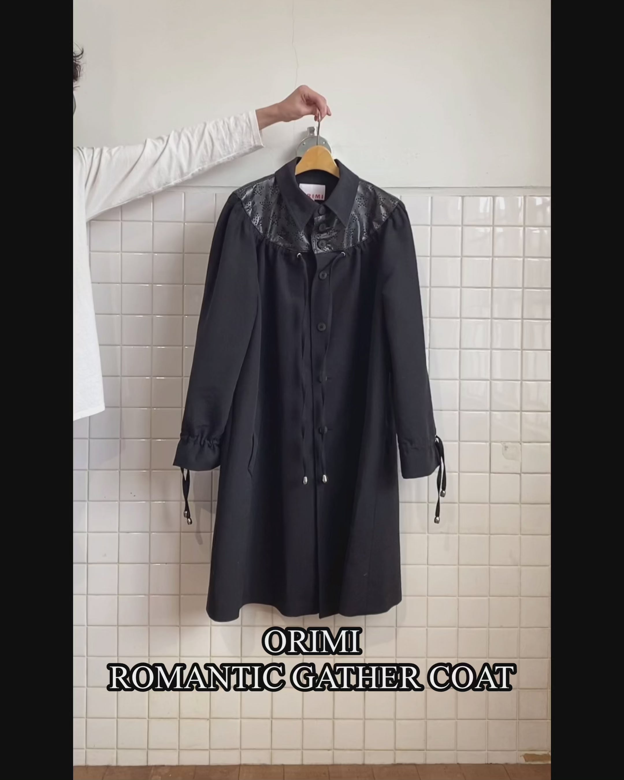 ORIMI ROMANTIC GATHER COAT 22AW www.enerc.gob.ar