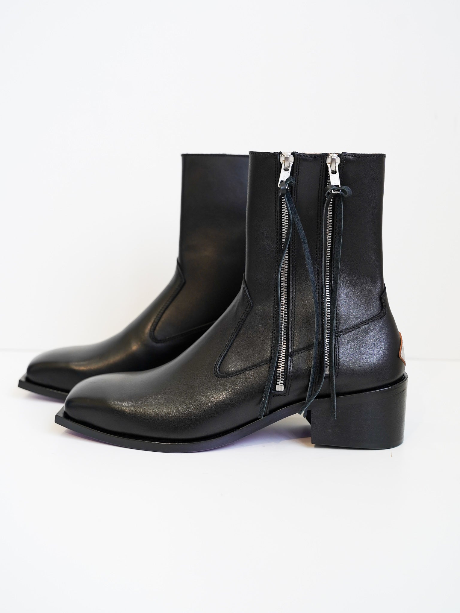 el conductorH / SQUARE TOE BOOTS villa-cesare.com