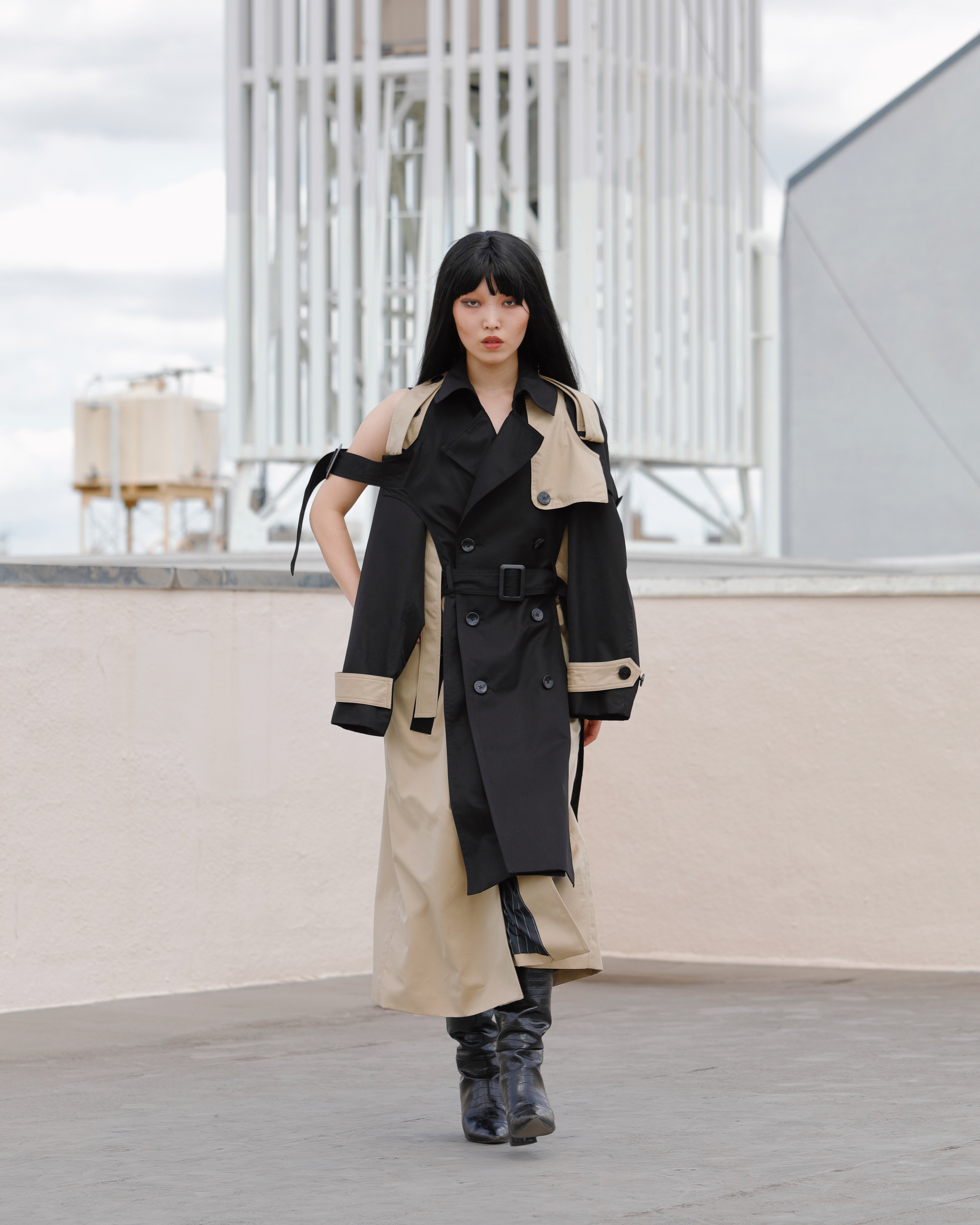 disemBySiiK Belted Trench Coat