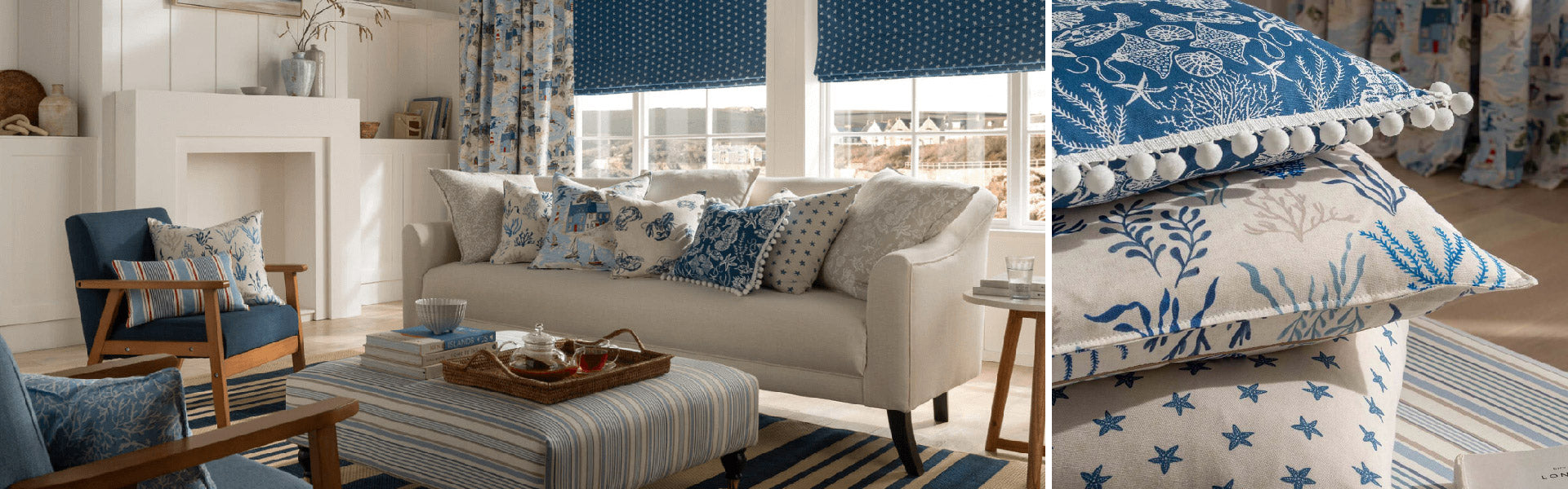 Clarke & Clarke Marina Fabric
