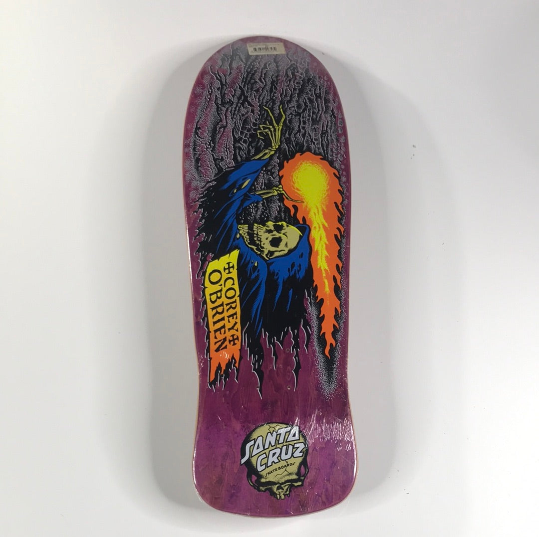 Santa Cruz Corey O'Brien Reaper White 9.8 Skateboard Deck 2006