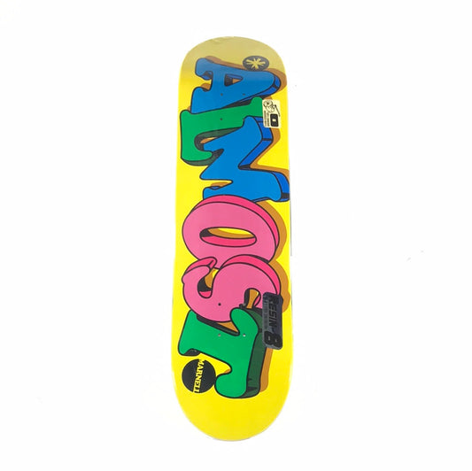 ALMOST Planche skate LEWIS RASTA LION R7 Marnell 8.0