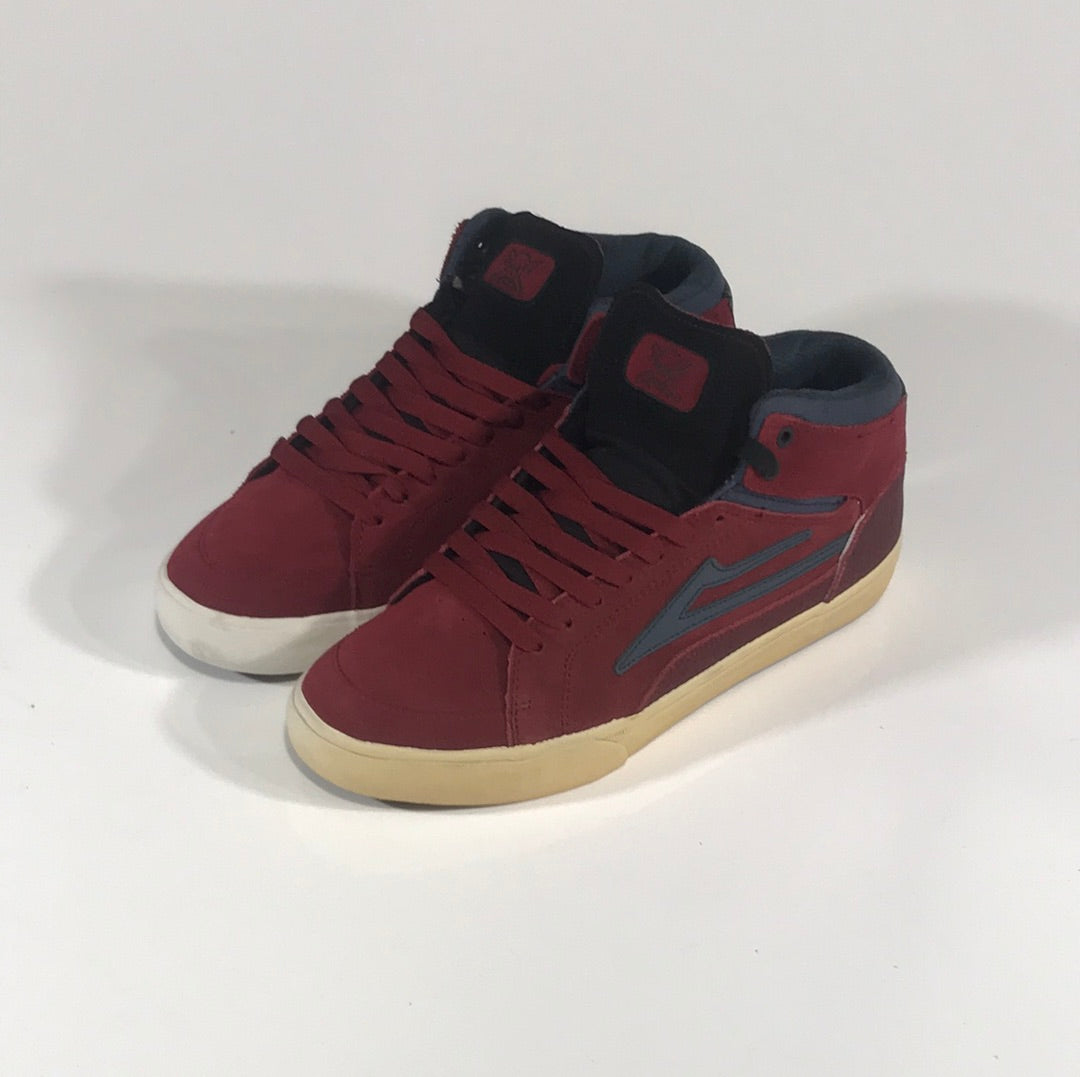 Lakai Guy Mariano High - Burgundy Gum - Men's Sz 9 – western-skate-co