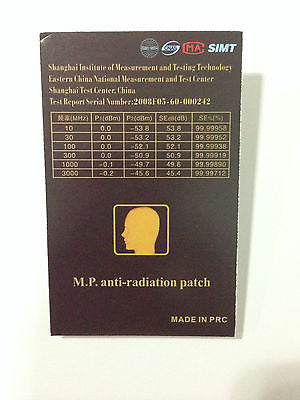Anti Electromagnetic Patch Absorb Radiation/Battery Extender For Phone/tablet
