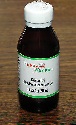 Happy Green 100% Pure Cajeput Oil Cajuput Oil Therapeutic Grade Essential oil