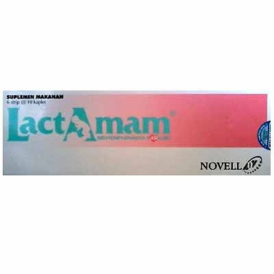Lactamam Supplement Tablet Vitamin + Minerals for lactating Mother/Breastfeeding