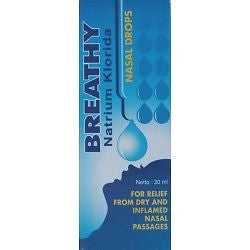 Breathy Nasal Spray/Drops - Moisturise Dry Nasal Membrane FOR Cold/Bleeding Nose