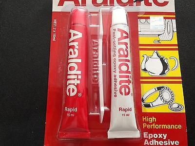 Araldite 5 mimutes Rapid Steel High Performance Epoxy Adhesive ( 2 x 15ml )