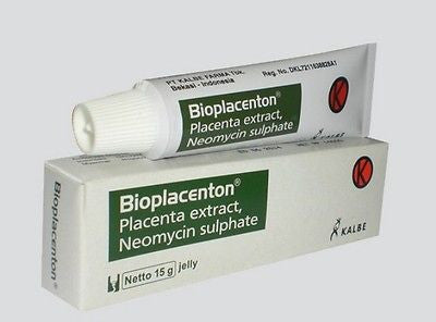 Bioplacenton Gel for eczema/impetigo/boils/ulcer/wound/cut or Bioplacenton Tulle for burns