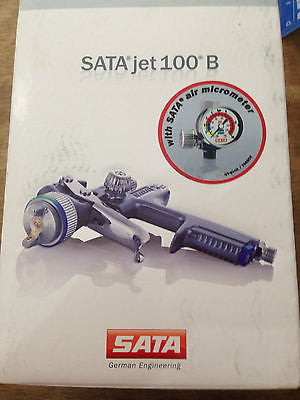 SATAjet 100 B F RP 1.4 mm nozzle + SATA air micrometer for EPOXY Made in Germany