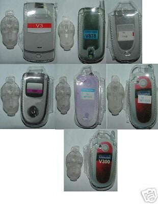 Clear Case Motorola V3 V878 V220 V600 V975 V525 V300