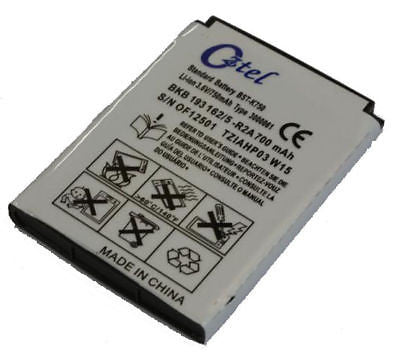 1X Sony Ericsson battery K750 W800i T68i K600 T600 T630