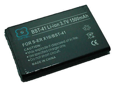 Sony Ericsson BST-41 XPERIA X1 X10 Battery + 1 Yr Wrty