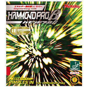 Nittaku Hammond Pro Beta ß Rubber Table Tennis Blade