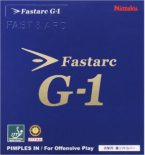 Nittaku Fast Arc Fastarc G-1 G1 Rubber Table Tennis