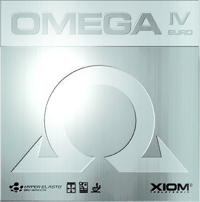 Xiom Omega IV 4 EURO or PRO rubber table tennis Blade