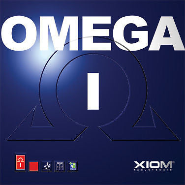 Xiom Omega 1 rubber (Asian version) table tennis ping