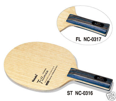 NEW Nittaku Fillmea blade table tennis racket rubber