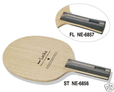 Nittaku Ratika Latika blade table tennis racket rubber