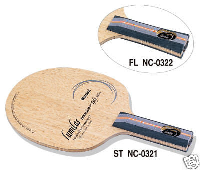 Nittaku Lumilas blade table tennis racket No rubber