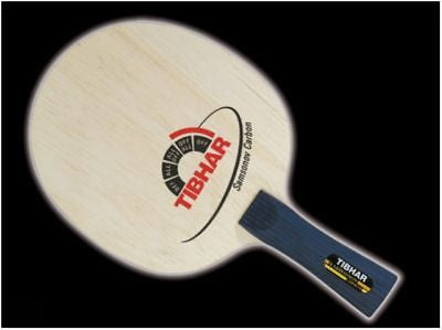 Tibhar Samsonov Carbon blade table tennis racket rubber