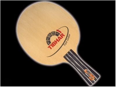 Tibhar Triple Carbon Shakehand/Chinese penhold blade table tennis racket rubber