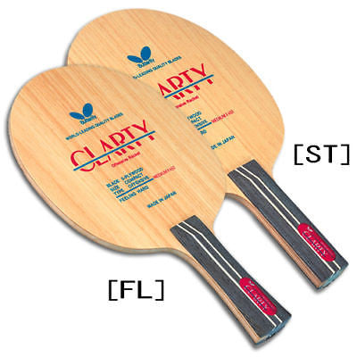 Butterfly Clarty blade table tennis racquet rubber