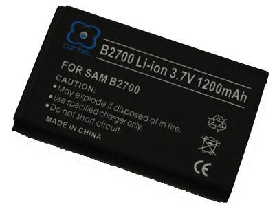 Samsung B2700 B-2700 GT-B2700 battery +1 yr wrty OZTEL